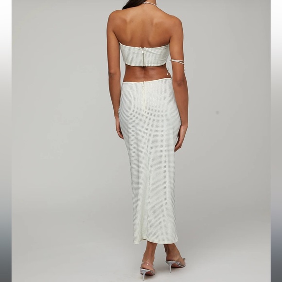 We Wore What crystal skirt and top set 💎 - Picture 2 of 5